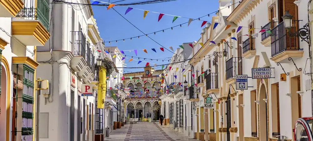 Moguer zona donde llegan Los Pintores Huelva